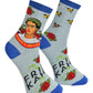 Frida Kahlo Blå Sokker