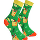 Lucky Box innhold: sokker med cocktaildesign – Lucky Socks