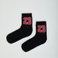 Sorte Sokker Med 23 Design
